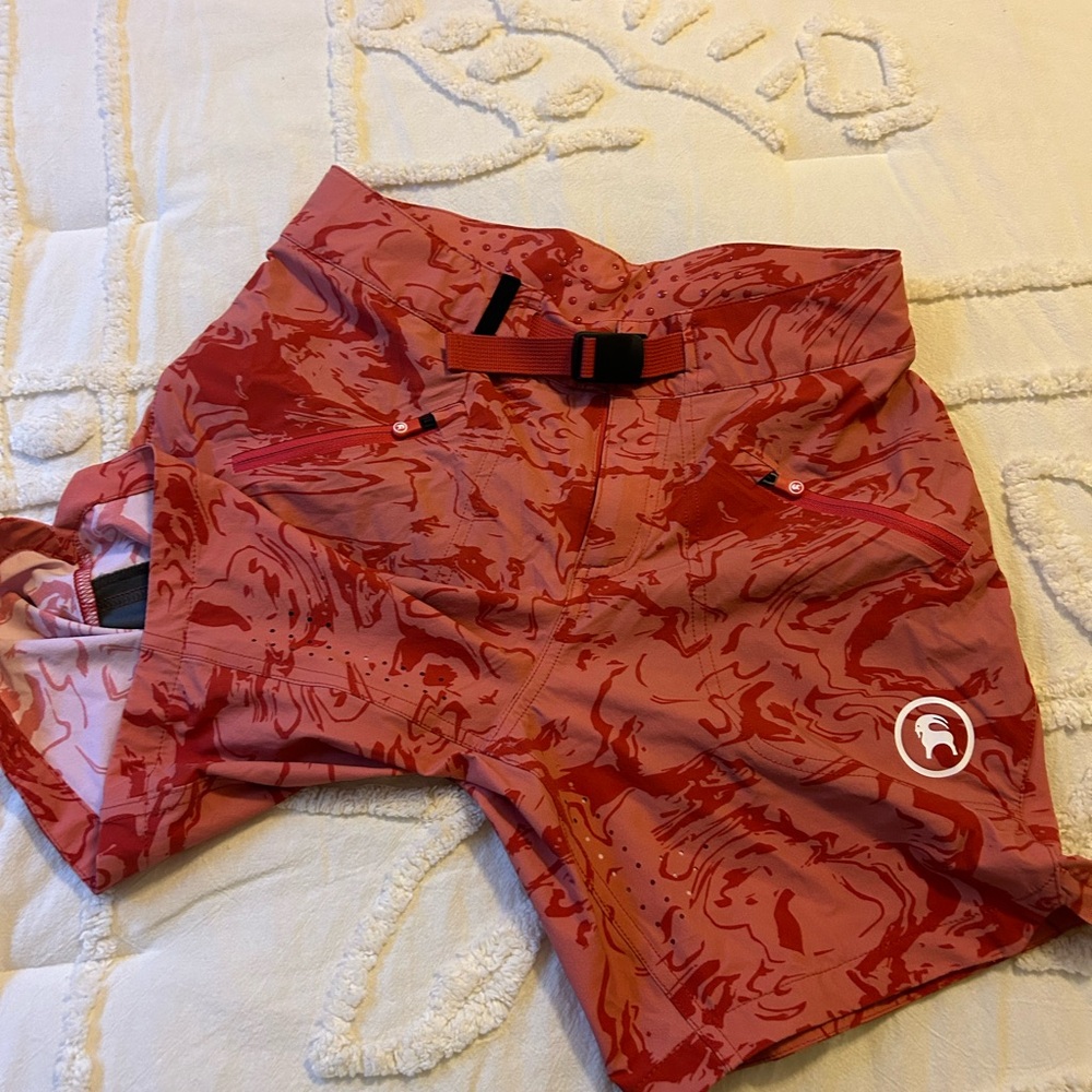 Backcountry mountain biking shorts